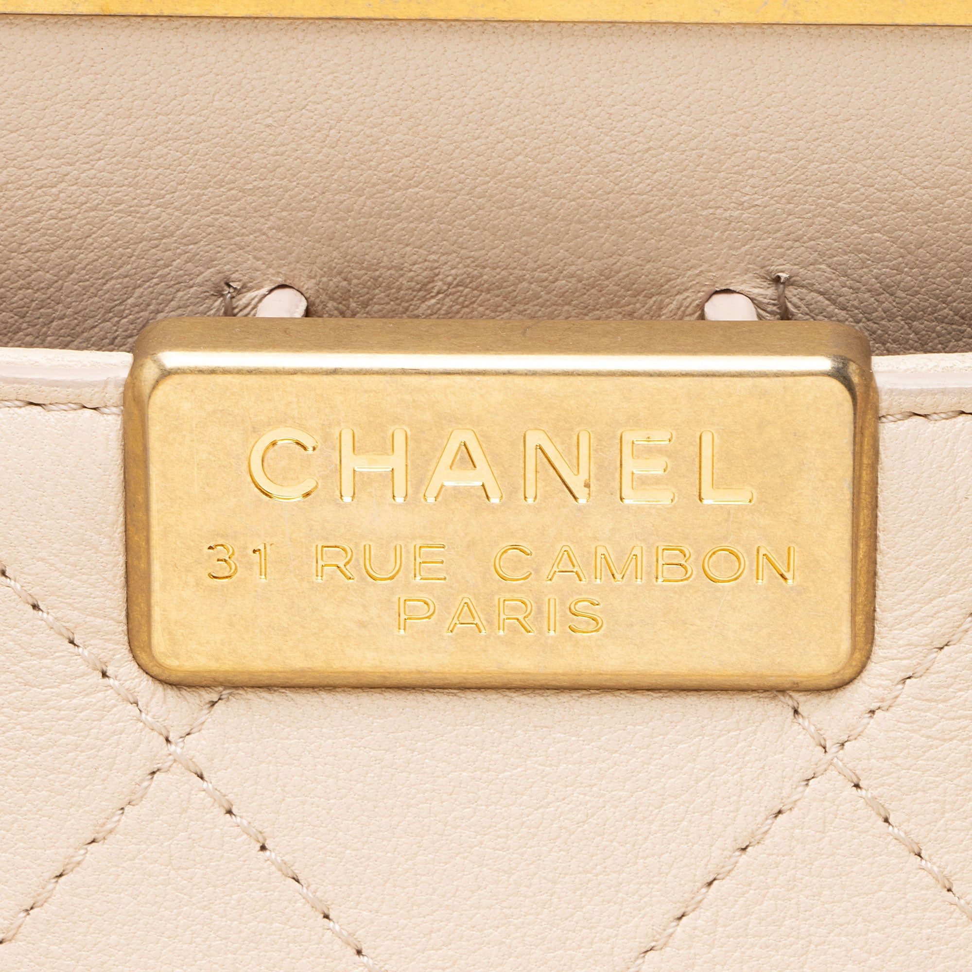 Chanel Calfskin Coco Luxe Large Shopping Tote