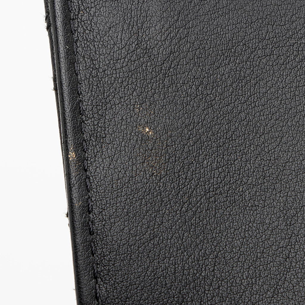 Chanel Calfskin Diamond Wild Stitch French Purse Wallet (SHF-snVzTa)