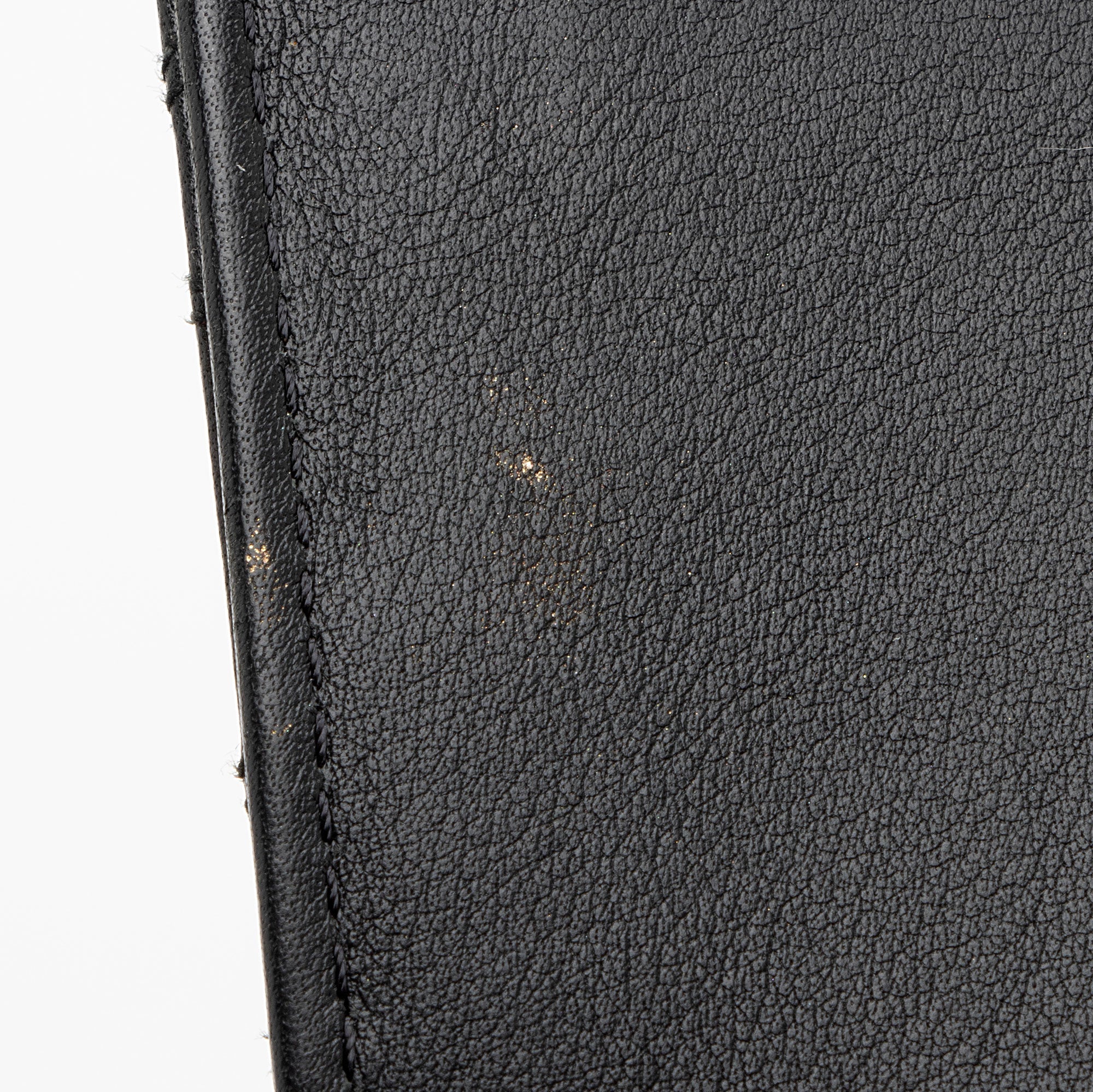 Chanel Calfskin Diamond Wild Stitch French Purse Wallet (SHF-snVzTa)
