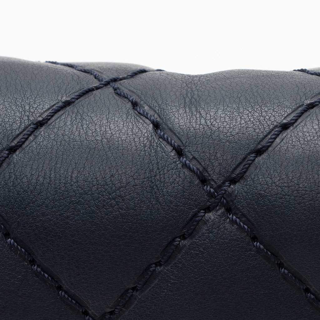 Chanel Calfskin Double Stitch Large Boy Bag (SHF-22183)