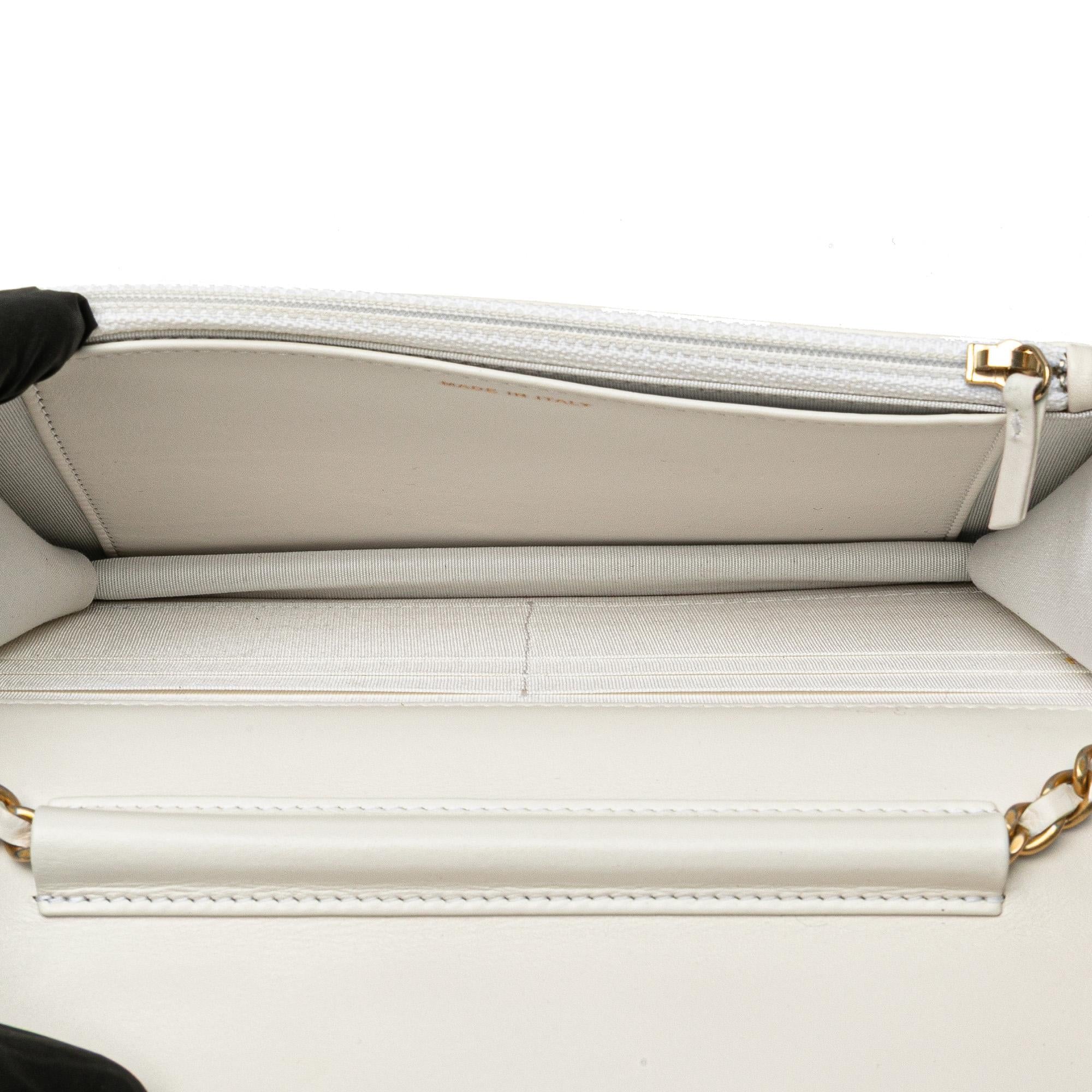 Chanel Calfskin Enchained Flap Wallet on Chain