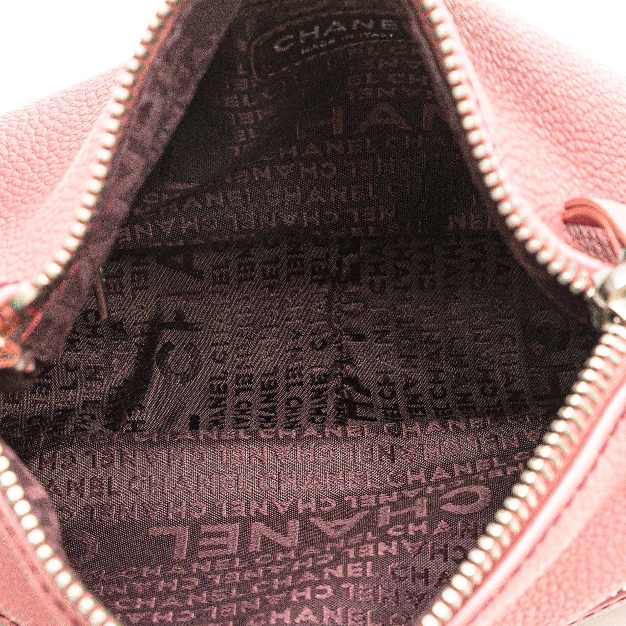Chanel Calfskin LAX Front Pocket Shoulder Bag