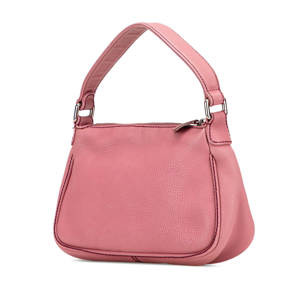 Chanel Calfskin LAX Front Pocket Shoulder Bag