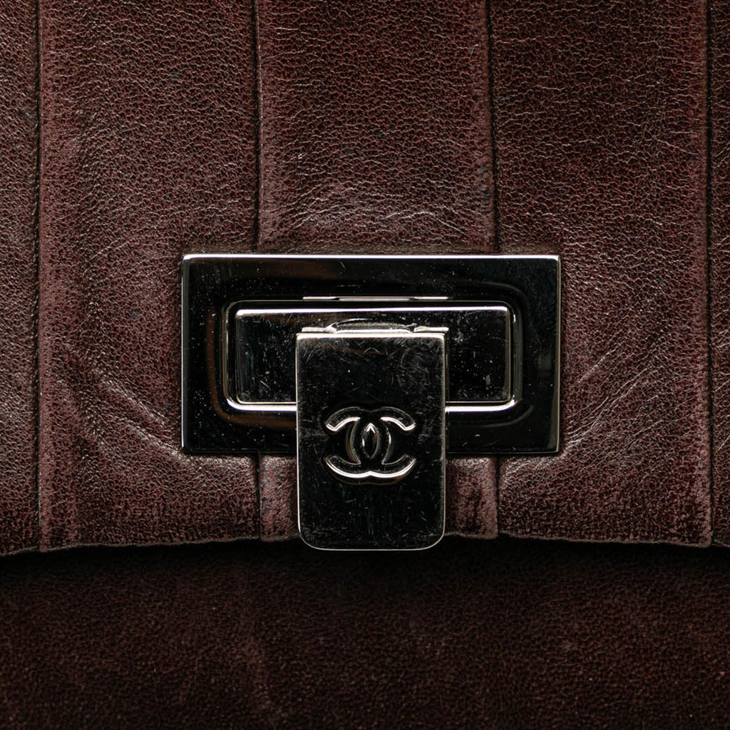 Chanel Calfskin Mademoiselle Ligne Accordion Flap