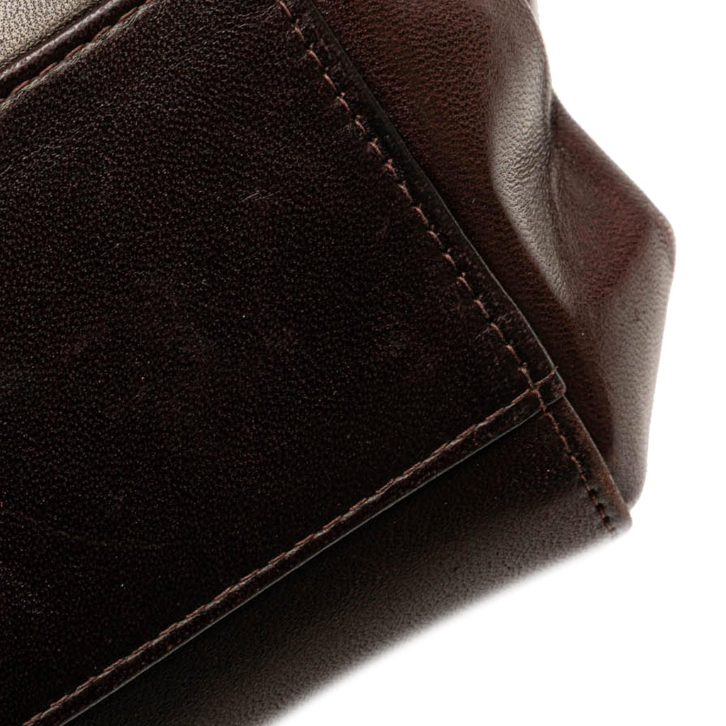 Chanel Calfskin Mademoiselle Ligne Accordion Flap