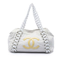 Chanel Calfskin Modern Chain Rhodoid East West Tote