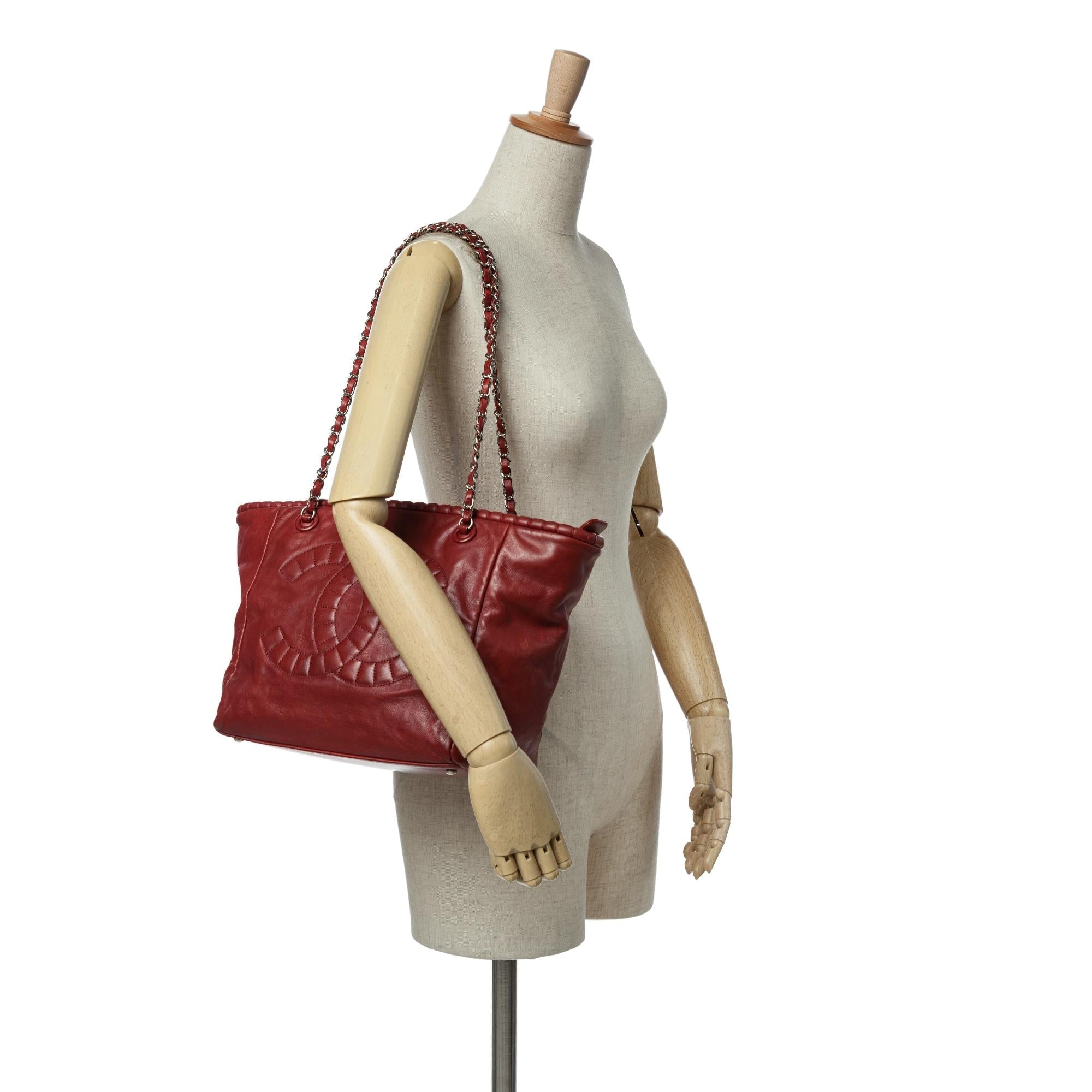 Chanel Calfskin On The Bund Tote