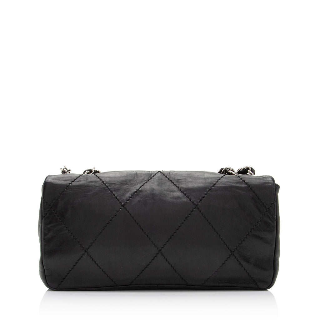 Chanel Calfskin Oversized Quilted CC Small Flap Bag (SHF-FRyV1T)