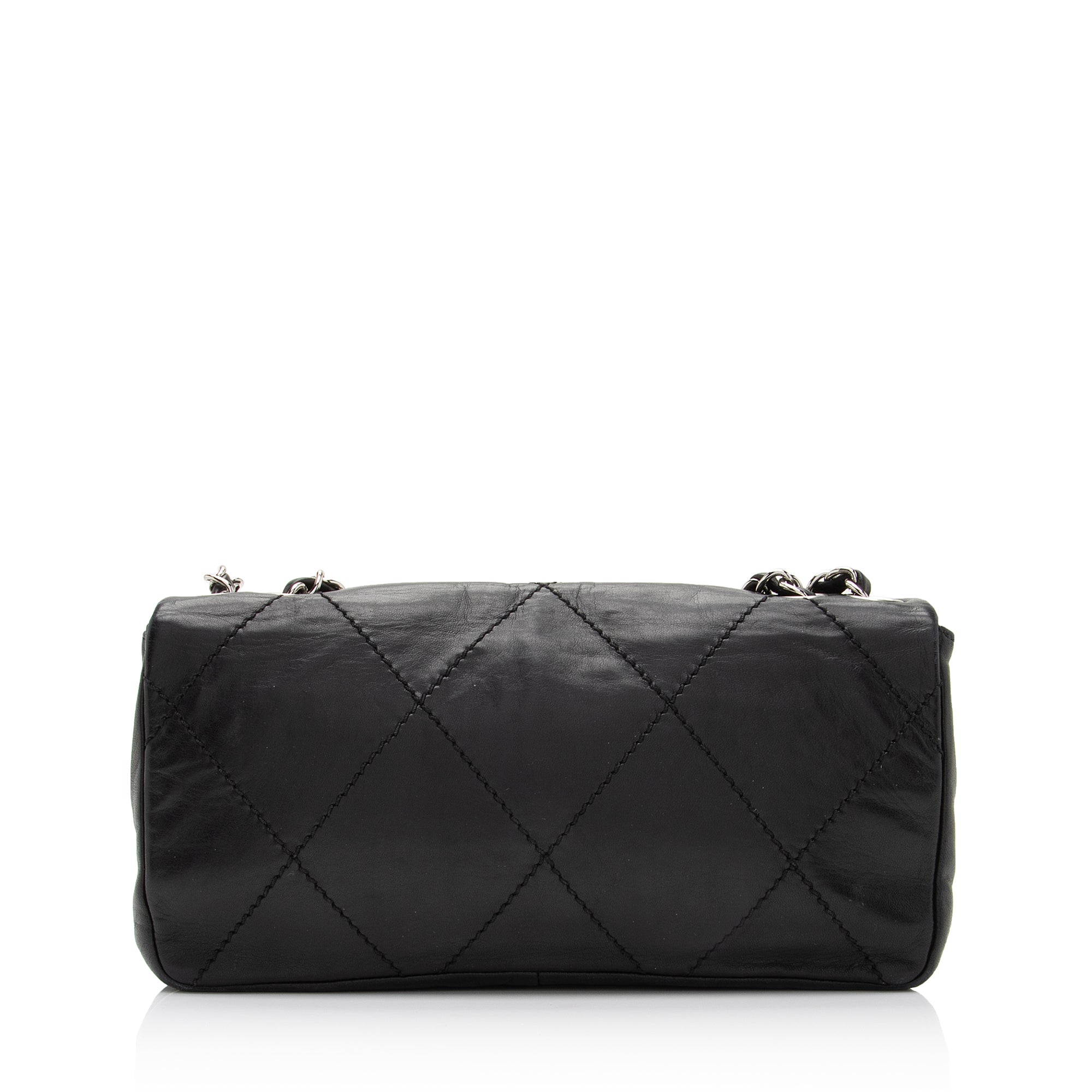 Chanel Calfskin Oversized Quilted CC Small Flap Bag (SHF-FRyV1T)