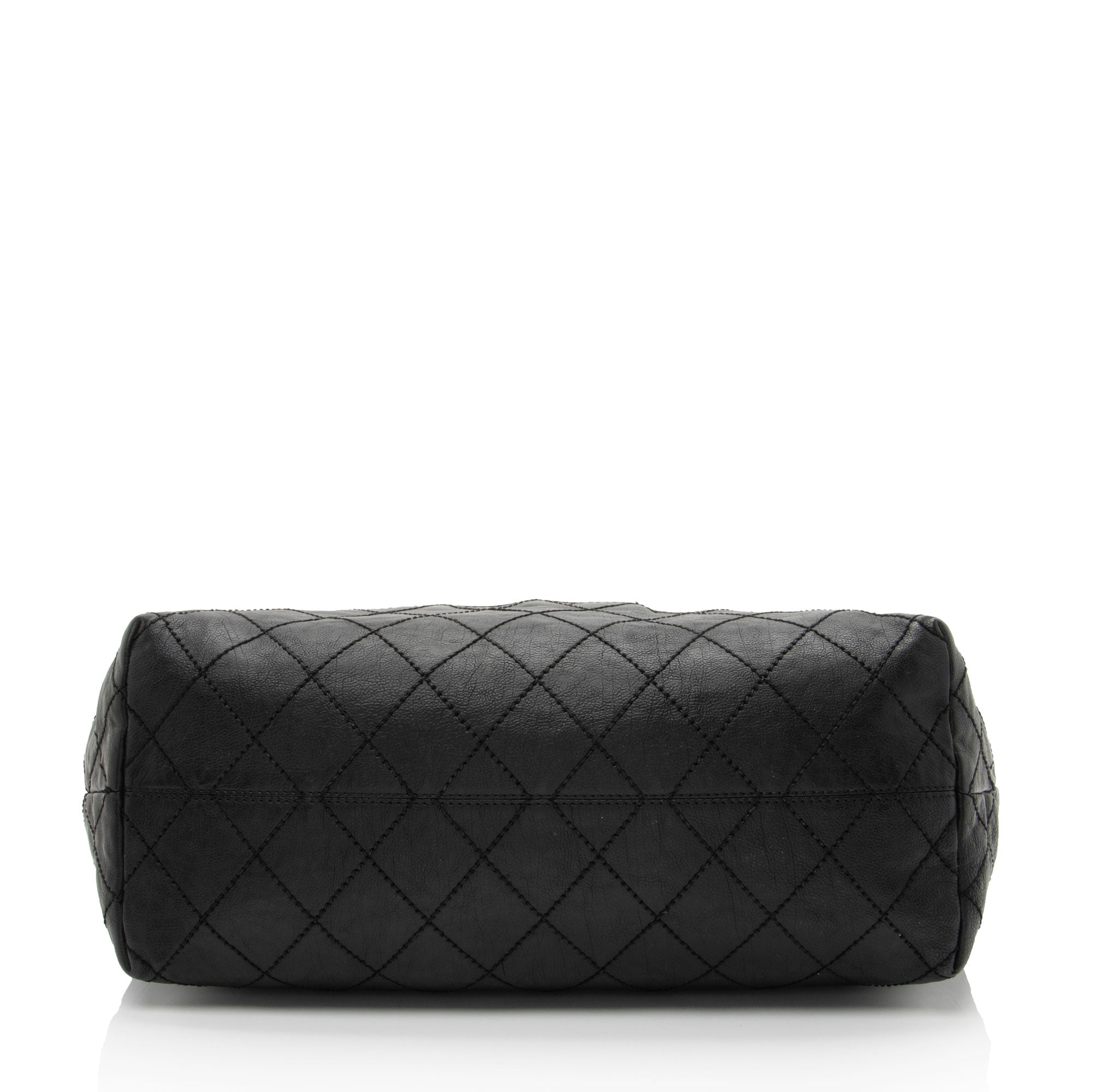 Chanel Calfskin Petit Cocos Cabas Shopper Tote