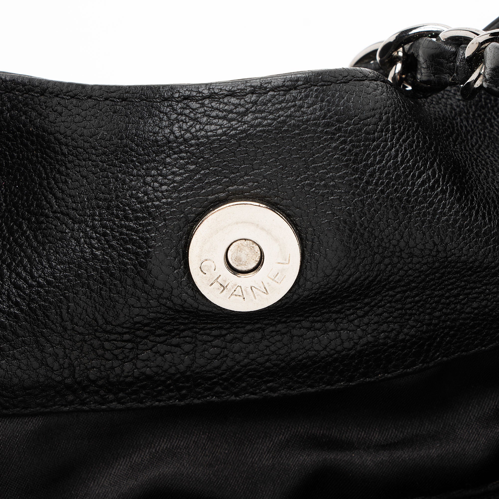 Chanel Calfskin Petit Cocos Cabas Shopper Tote