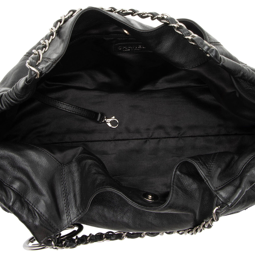 Chanel Calfskin Petit Cocos Cabas Shopper Tote