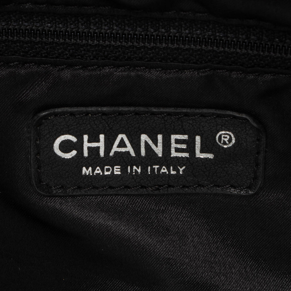 Chanel Calfskin Petit Cocos Cabas Shopper Tote