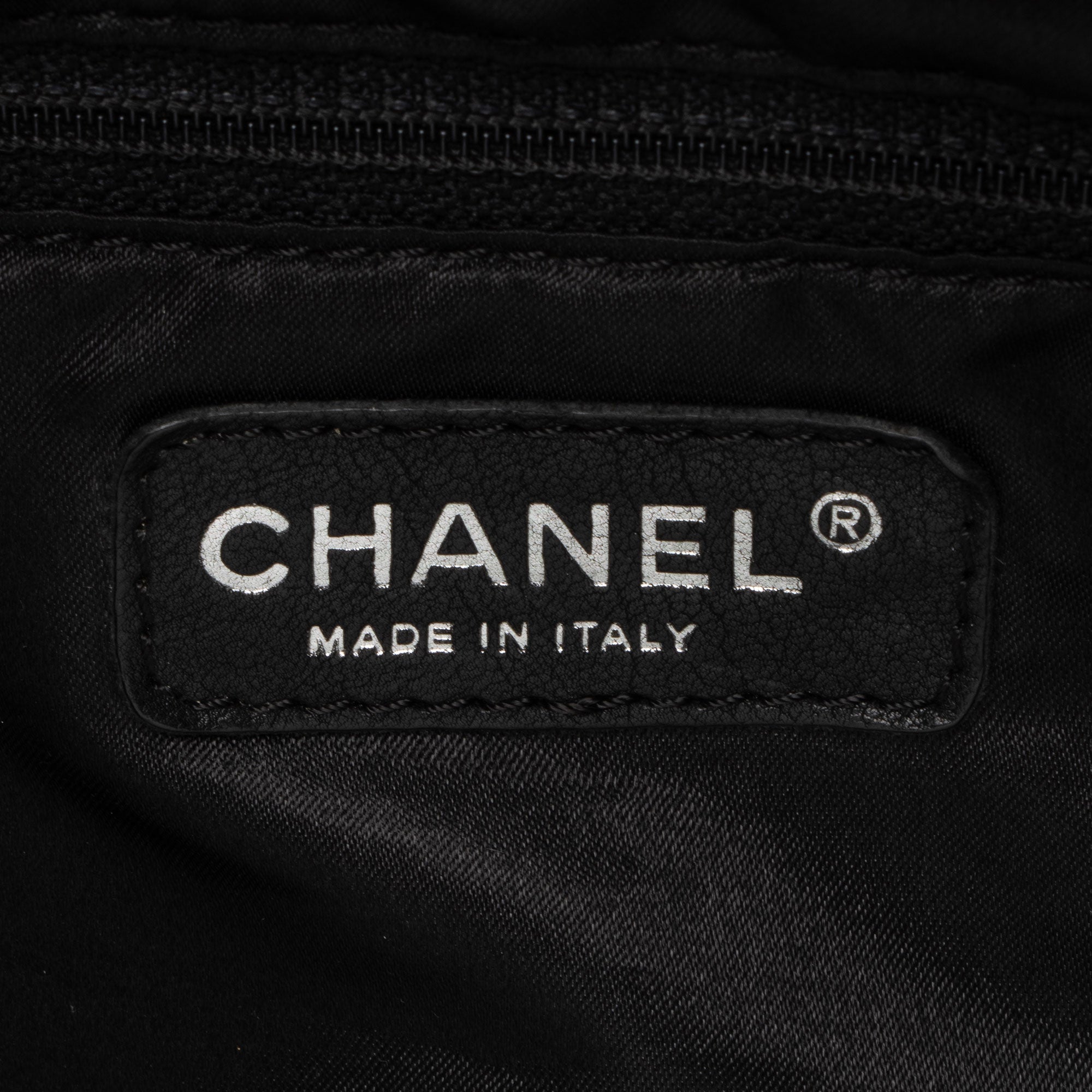 Chanel Calfskin Petit Cocos Cabas Shopper Tote