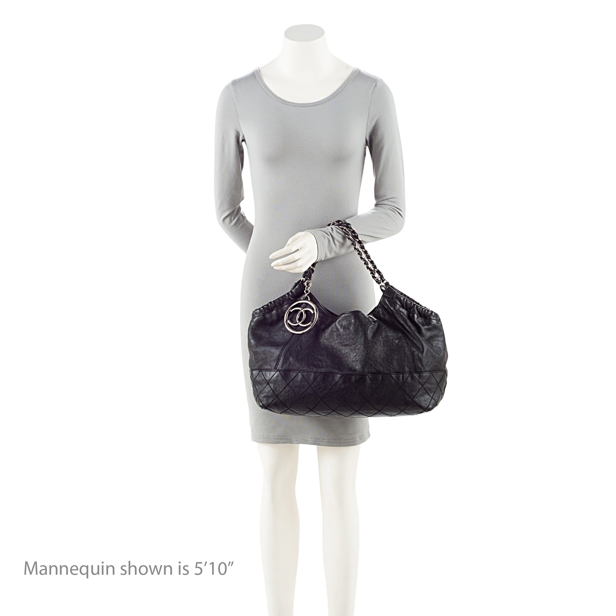Chanel Calfskin Petit Cocos Cabas Shopper Tote