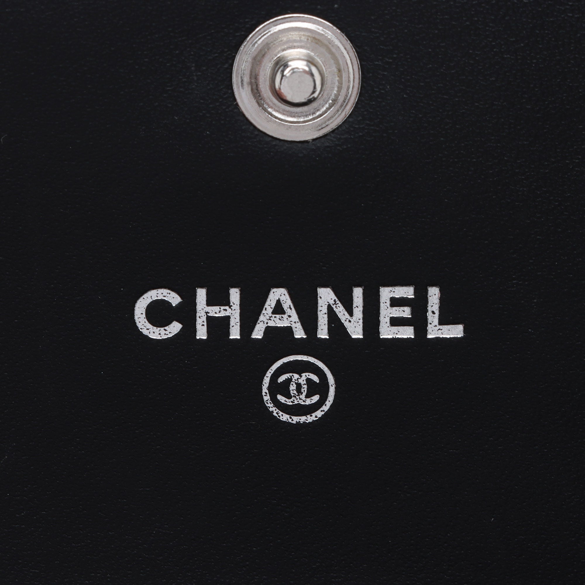 Chanel Calfskin Quilted Cambon Coin Case (SHF-iN8ZuB)