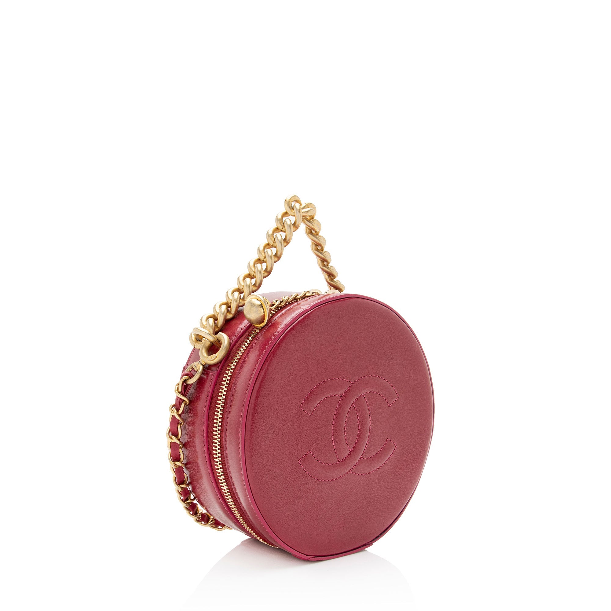Chanel Calfskin Round As Earth Crossbody