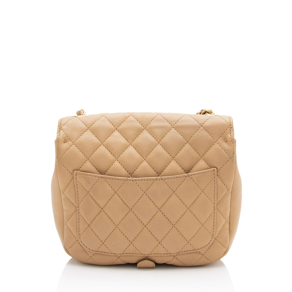 Chanel Calfskin Saddle Full Flap Messenger