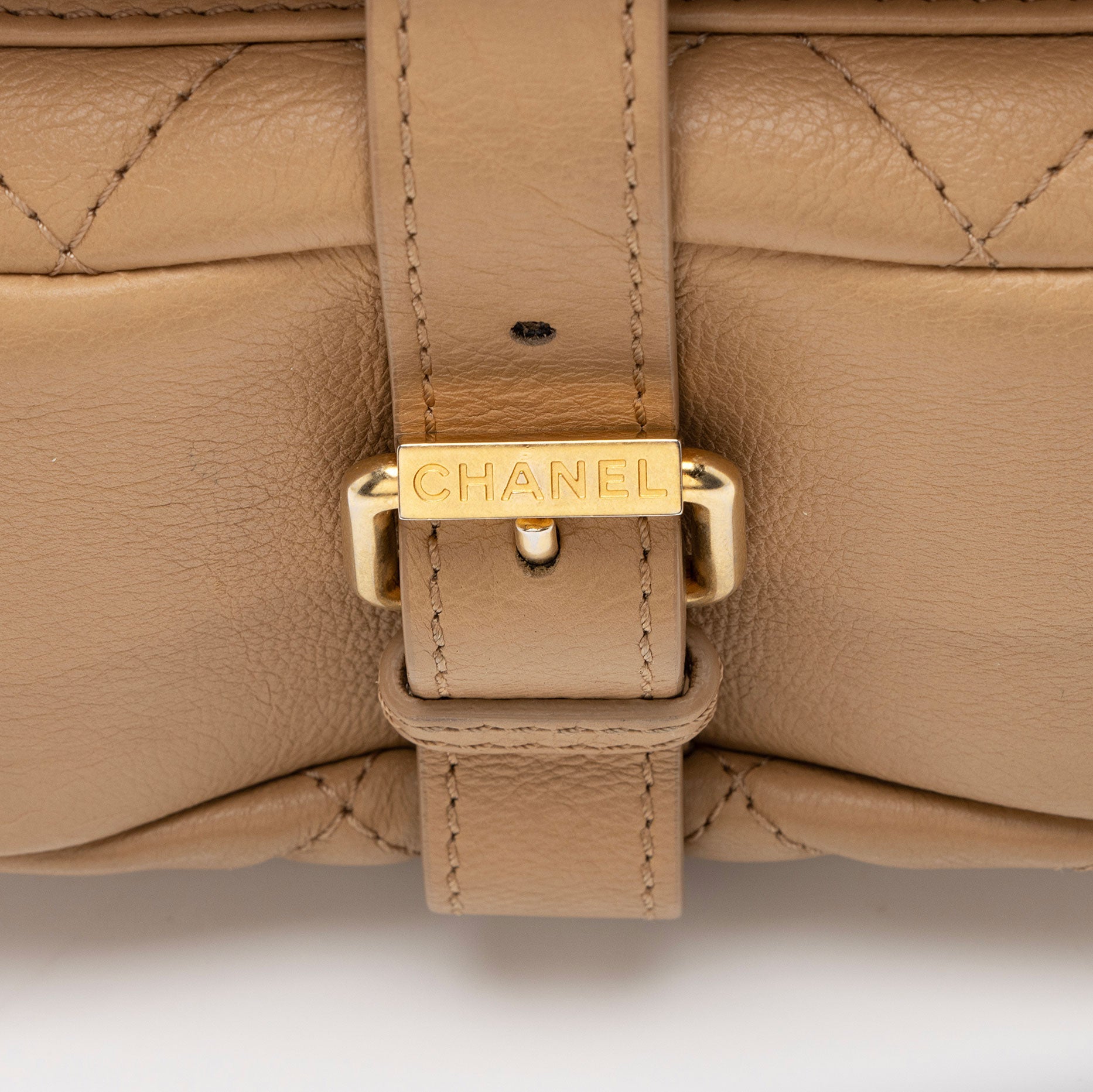 Chanel Calfskin Saddle Full Flap Messenger