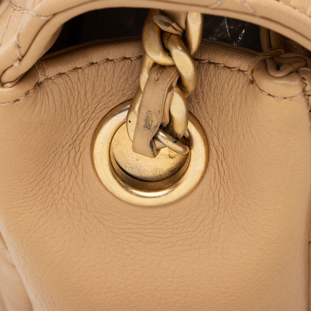 Chanel Calfskin Saddle Full Flap Messenger