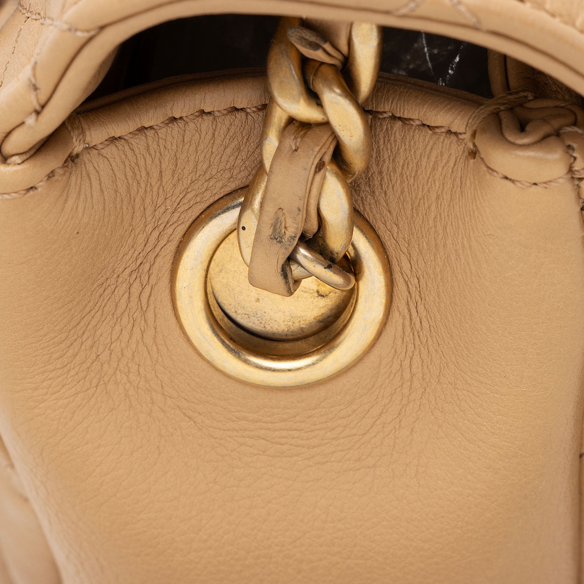 Chanel Calfskin Saddle Full Flap Messenger