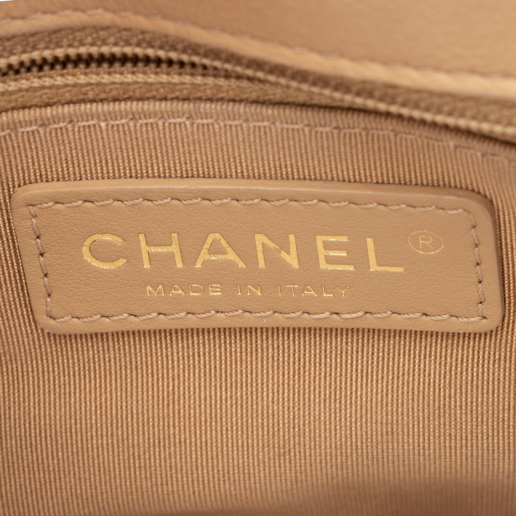 Chanel Calfskin Saddle Full Flap Messenger