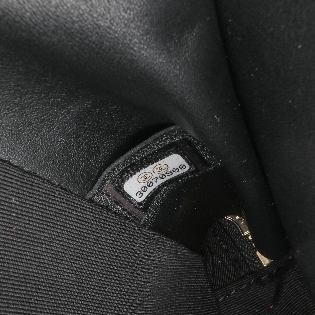 Chanel Calfskin Stitched Cup Of Tea Vanity Case