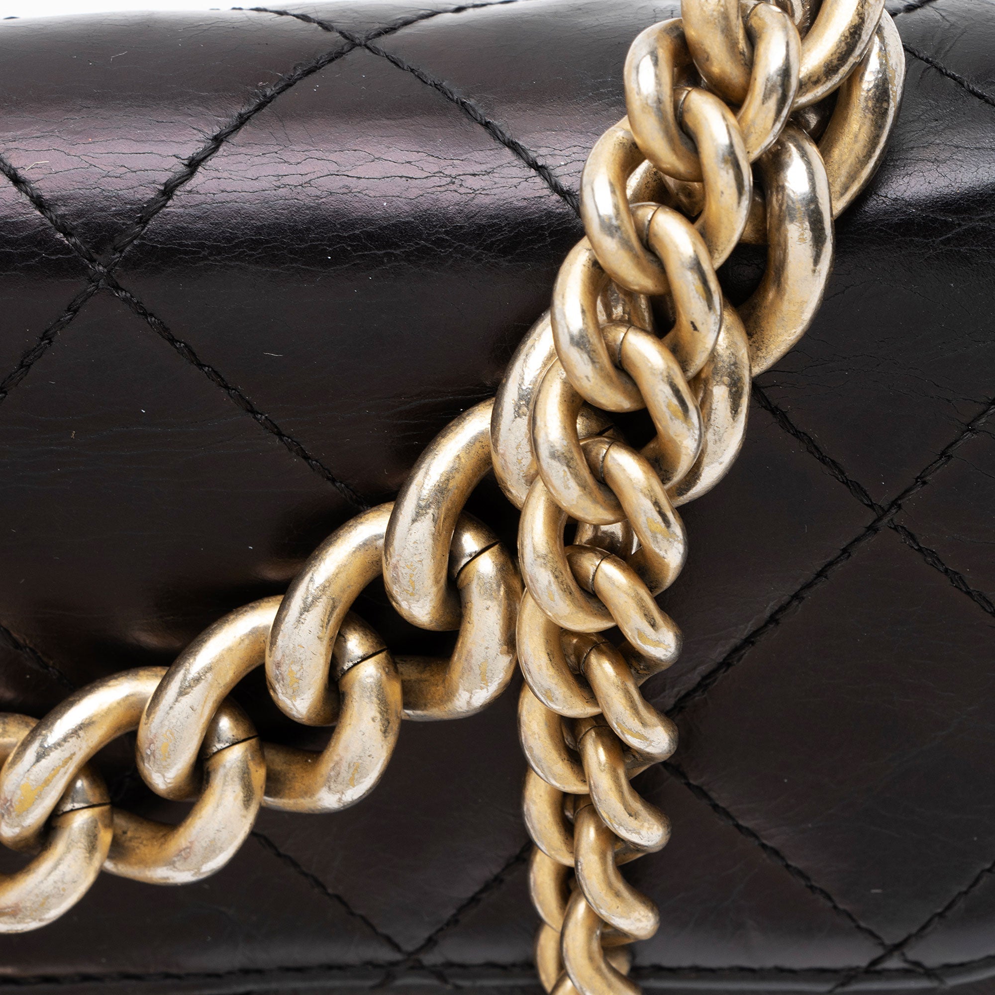 Chanel Calfskin Straight Line Mini Flap Bag