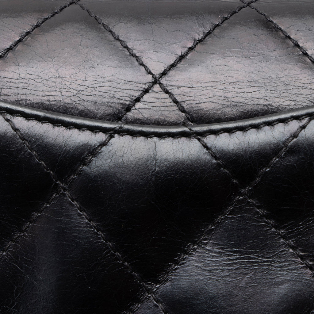 Chanel Calfskin Straight Line Mini Flap Bag