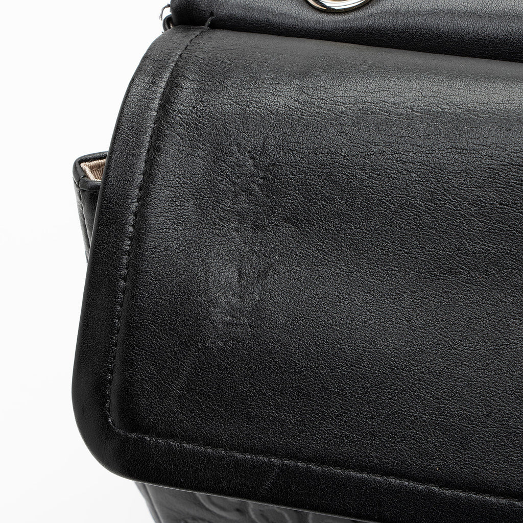 Chanel Embossed Calfskin Unlimited Jumbo Double Flap Bag