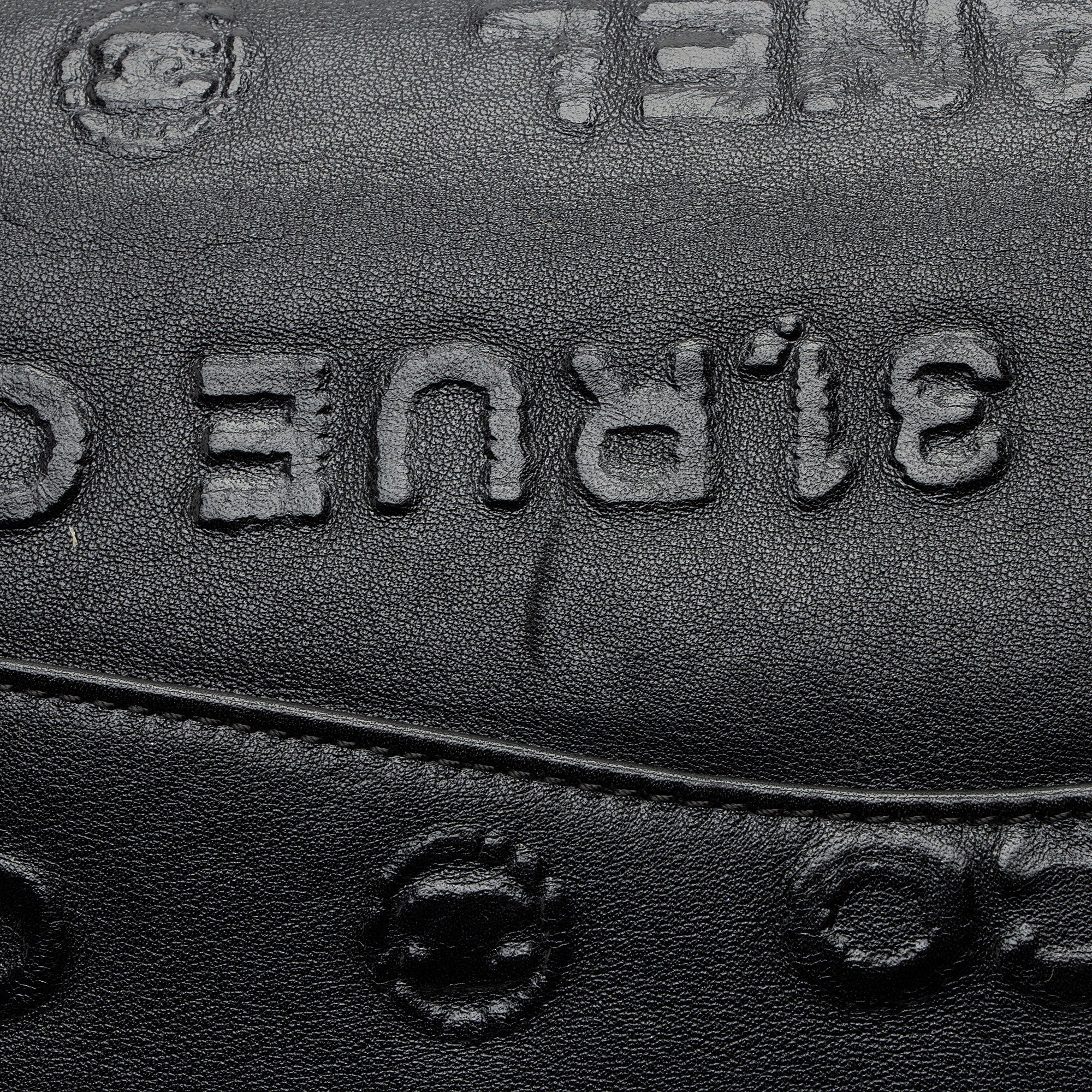 Chanel Embossed Calfskin Unlimited Jumbo Double Flap Bag