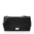 Chanel Embossed Calfskin Unlimited Jumbo Double Flap Bag