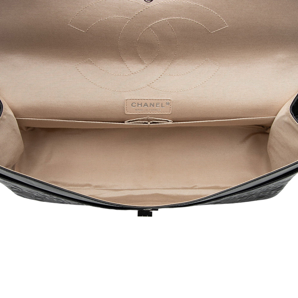 Chanel Embossed Calfskin Unlimited Jumbo Double Flap Bag