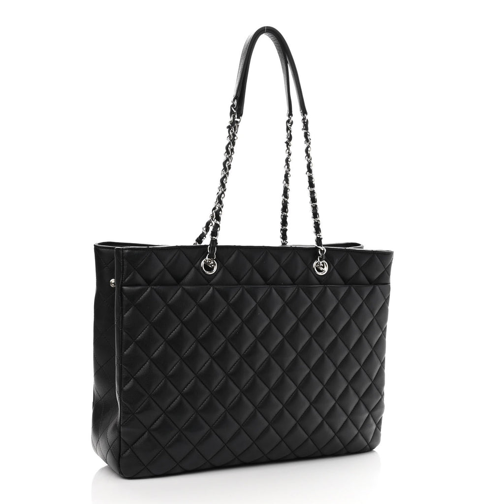 CHANEL QUILTED CALFSKIN LARGE CLASSIC TOTE BAG