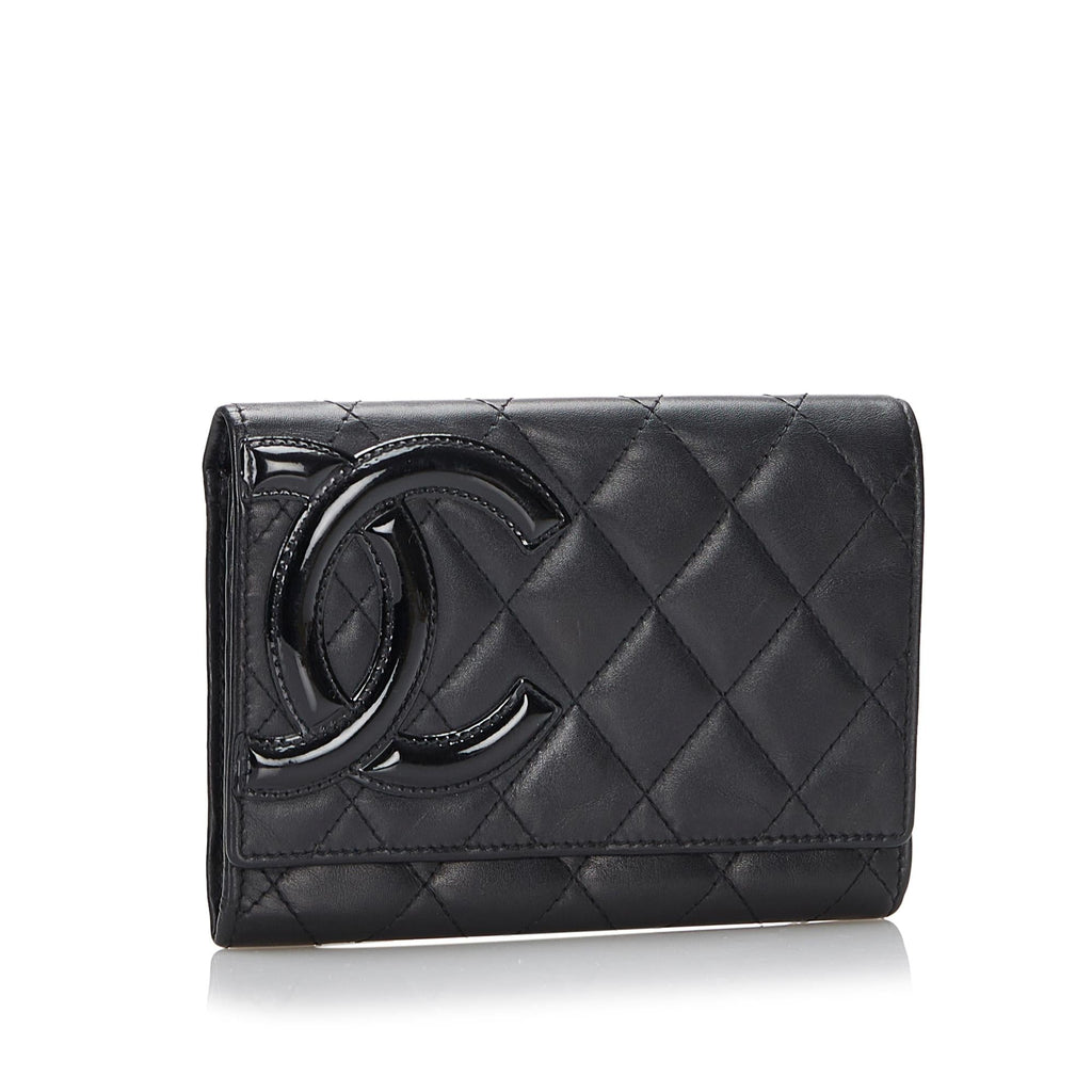 Chanel Cambon Ligne Flap Wallet (SHG-HwZSZR)