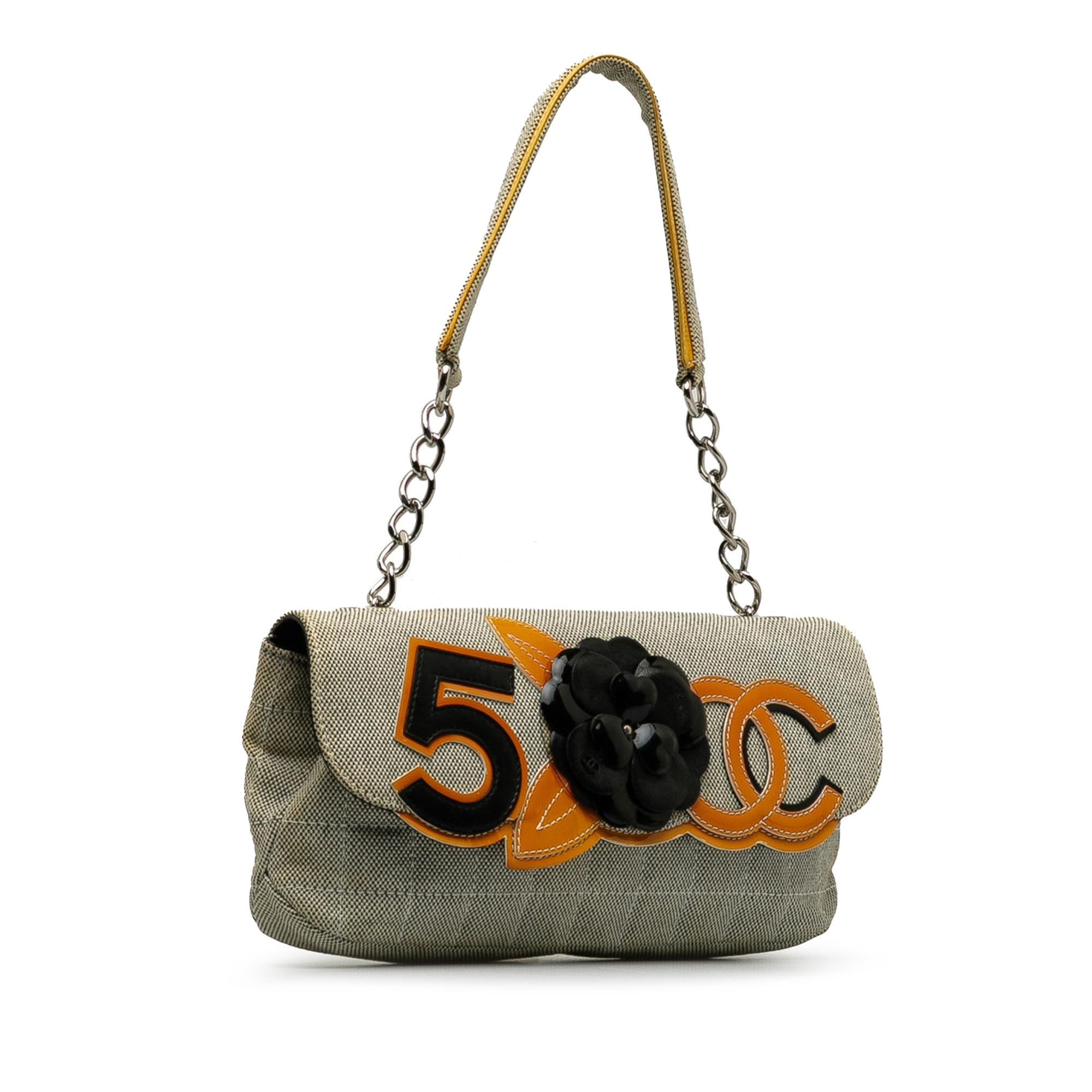 Chanel Camellia Cc No. 5 Baguette (SHG-5NQaai)