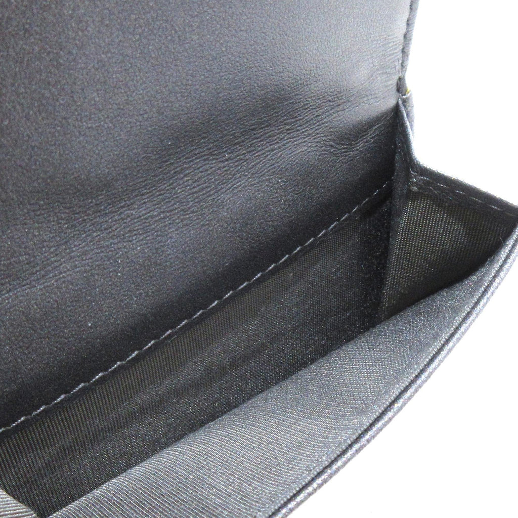 Chanel Camellia Goatskin Trifold Wallet (SHG-aIF3CD)