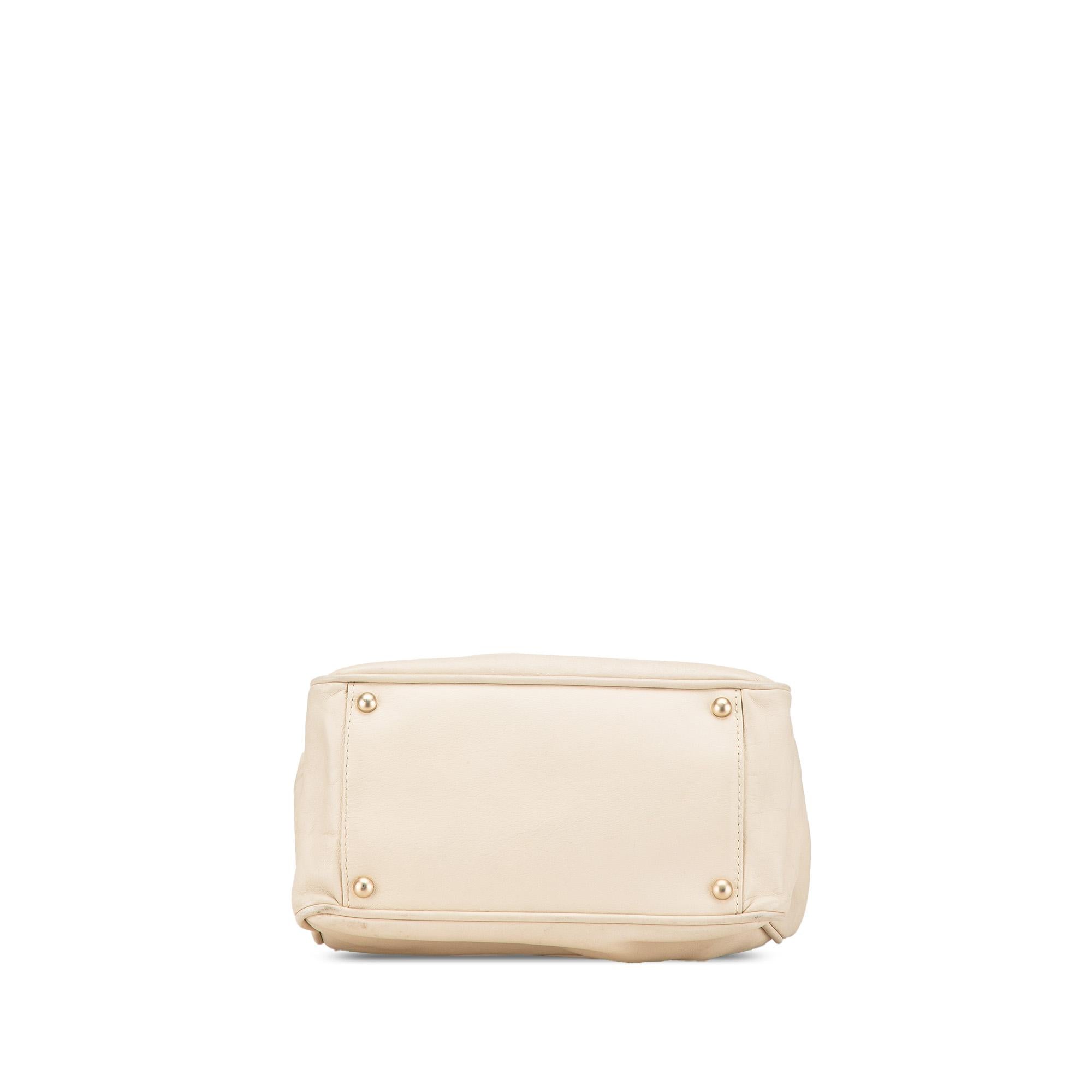 Chanel Camellia Lambskin Logo Tote