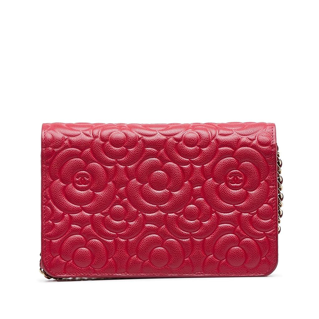 Chanel Camellia Wallet On Chain (SHG-5X0v3l)