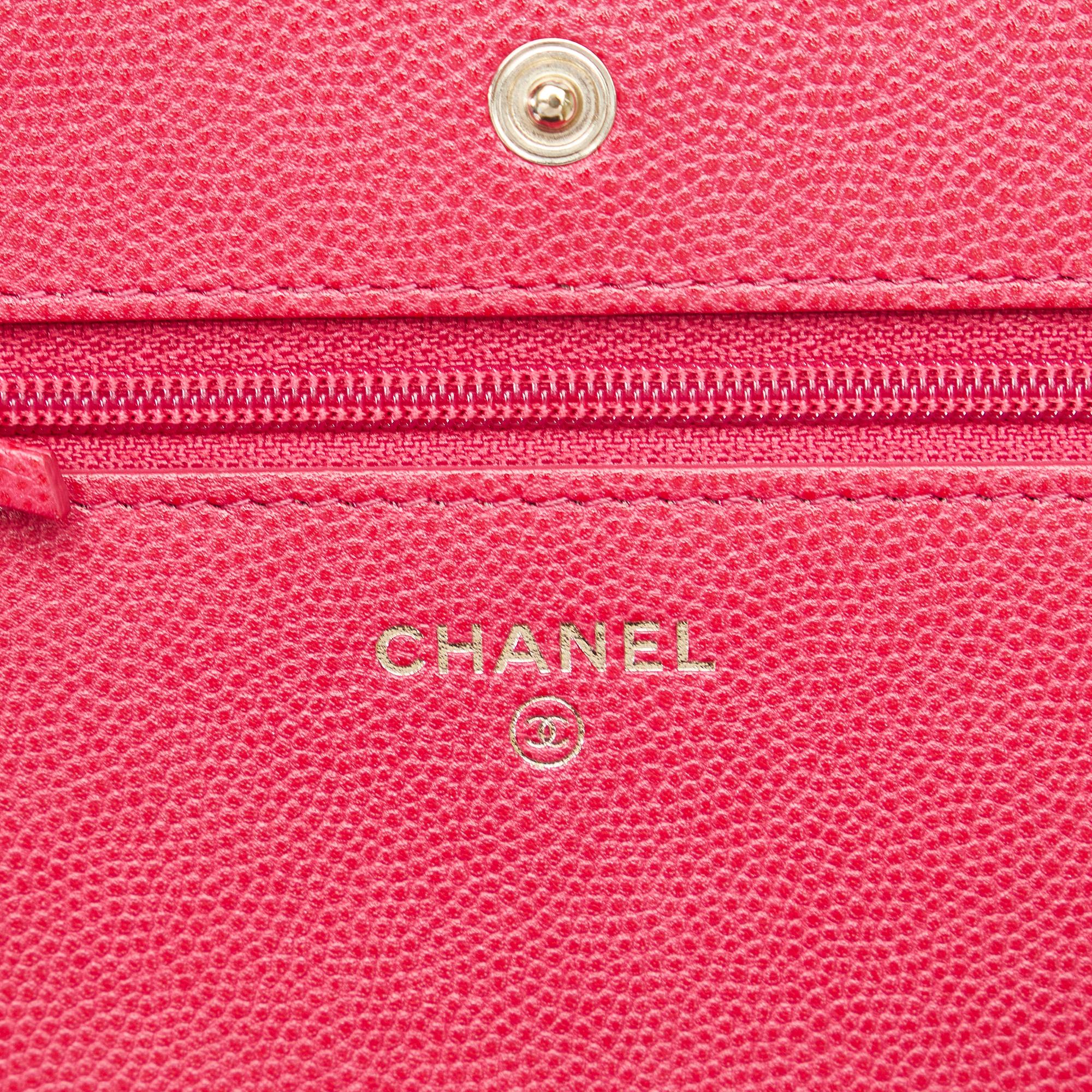Chanel Camellia Wallet On Chain (SHG-5X0v3l)