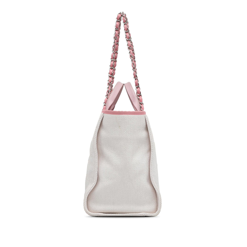 Chanel Canvas Deauville Satchel (SHG-mwl0mY)
