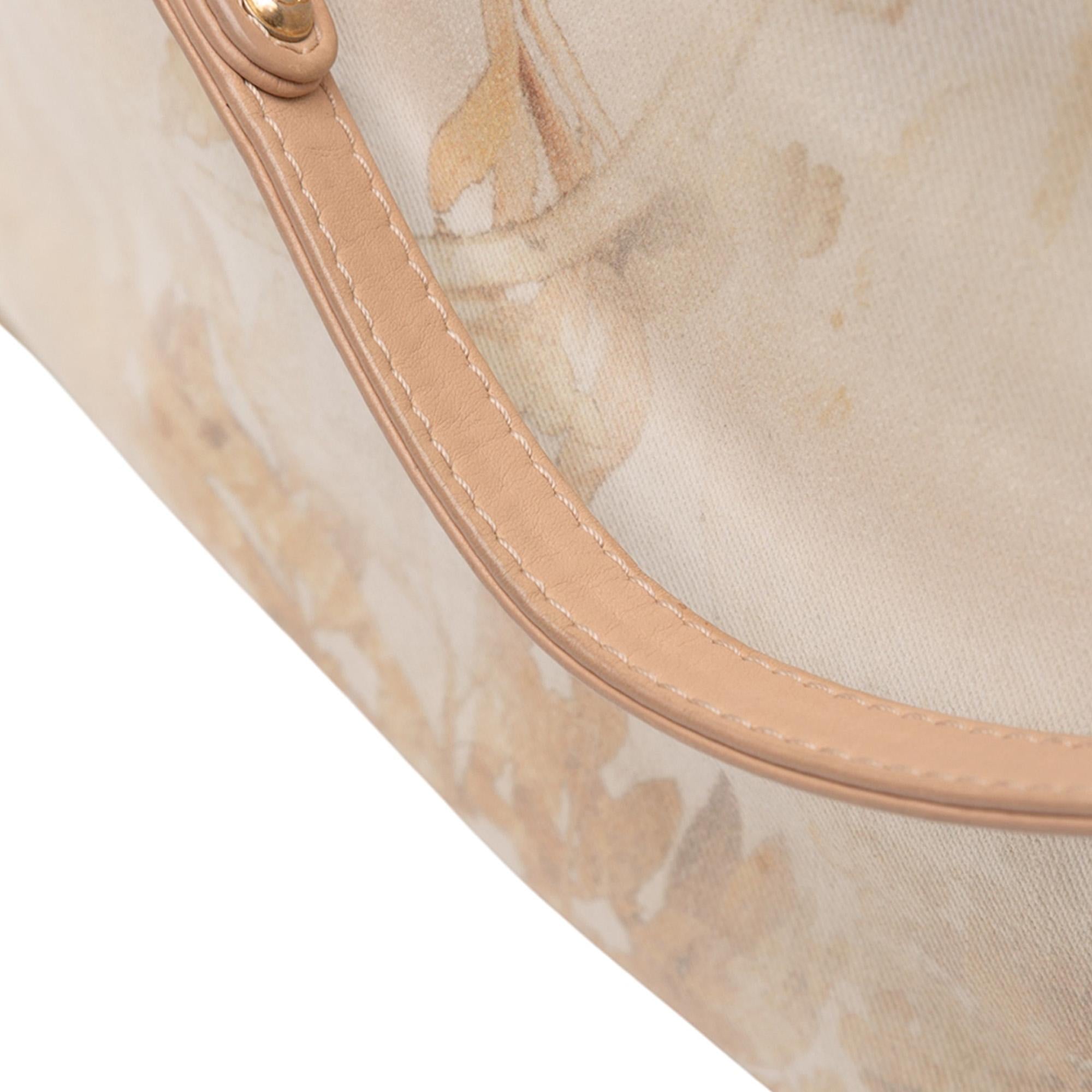 Chanel Canvas Floral Shopping Tote