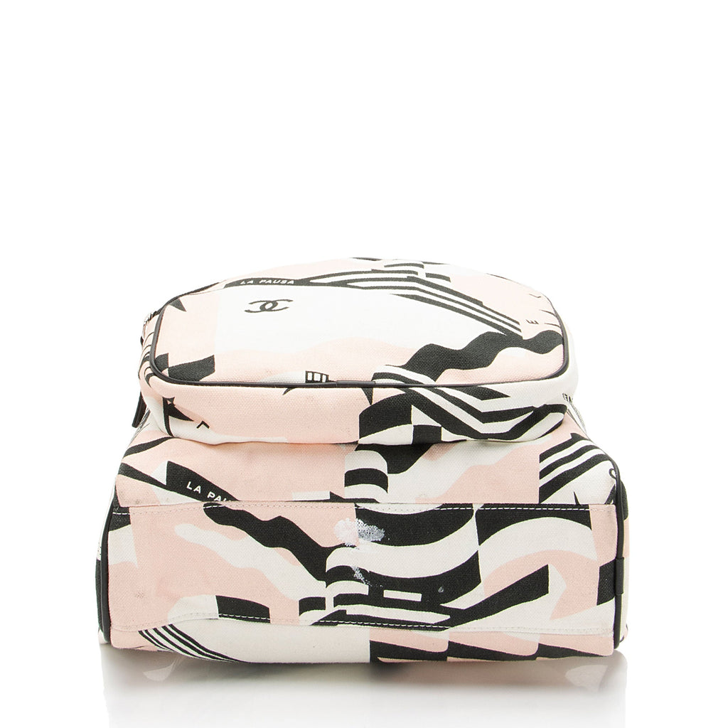Chanel Canvas La Pausa Bay Backpack