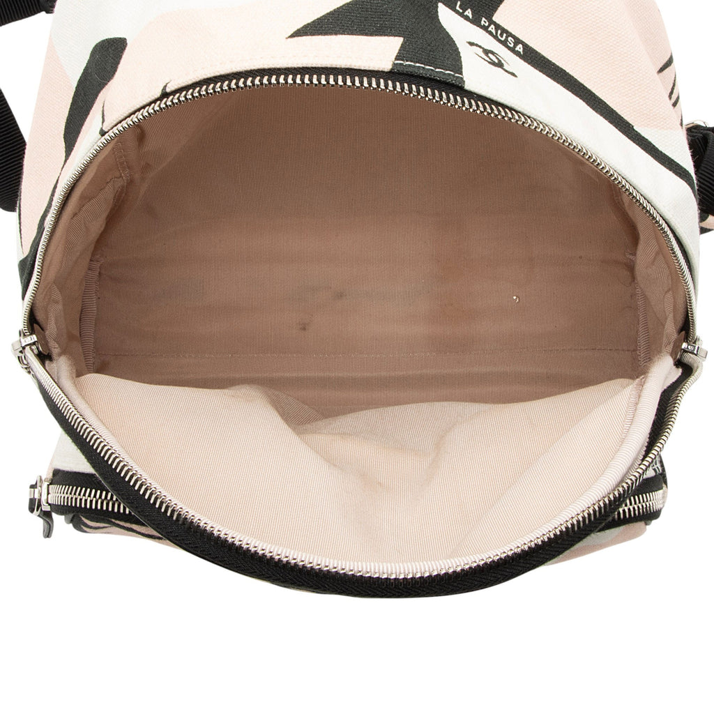Chanel Canvas La Pausa Bay Backpack