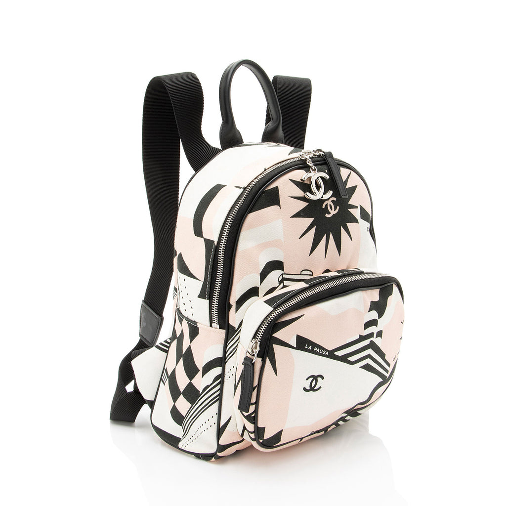 Chanel Canvas La Pausa Bay Backpack