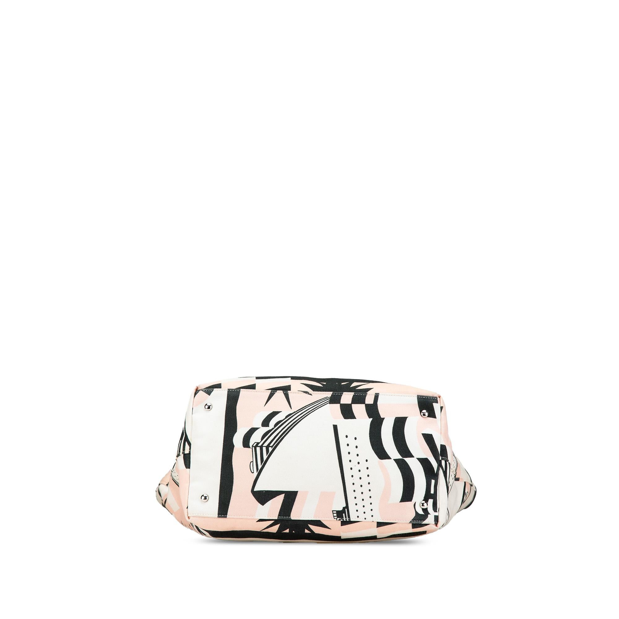 Chanel Canvas La Pausa Bay Shopping Tote