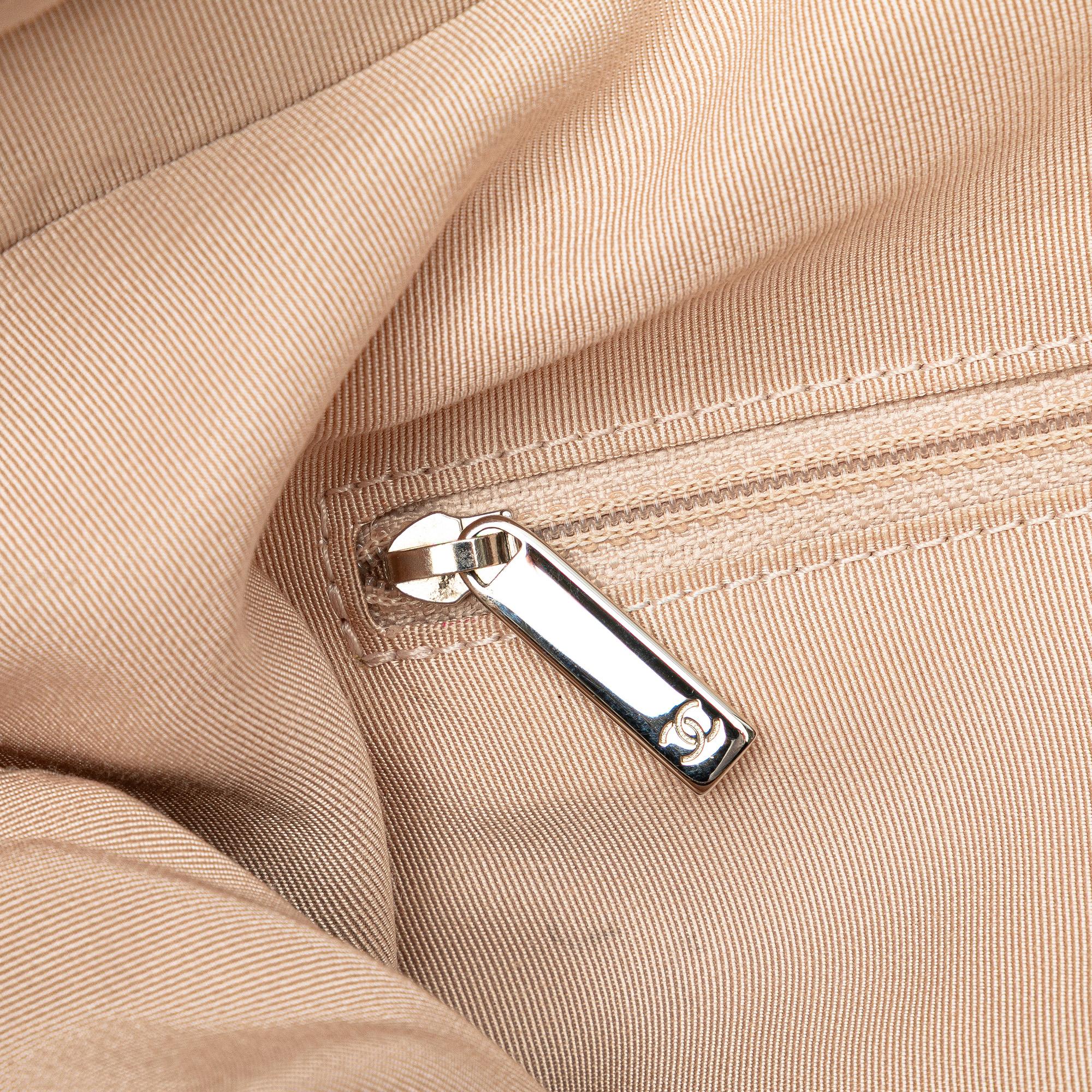 Chanel Canvas La Pausa Bay Shopping Tote