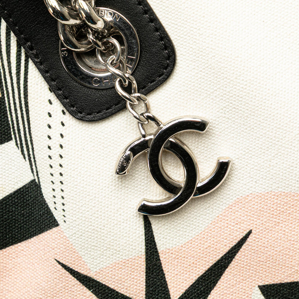 Chanel Canvas La Pausa Bay Shopping Tote