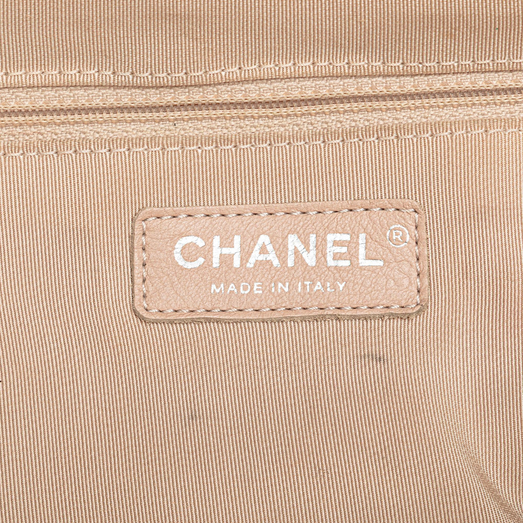 Chanel Canvas La Pausa Bay Shopping Tote