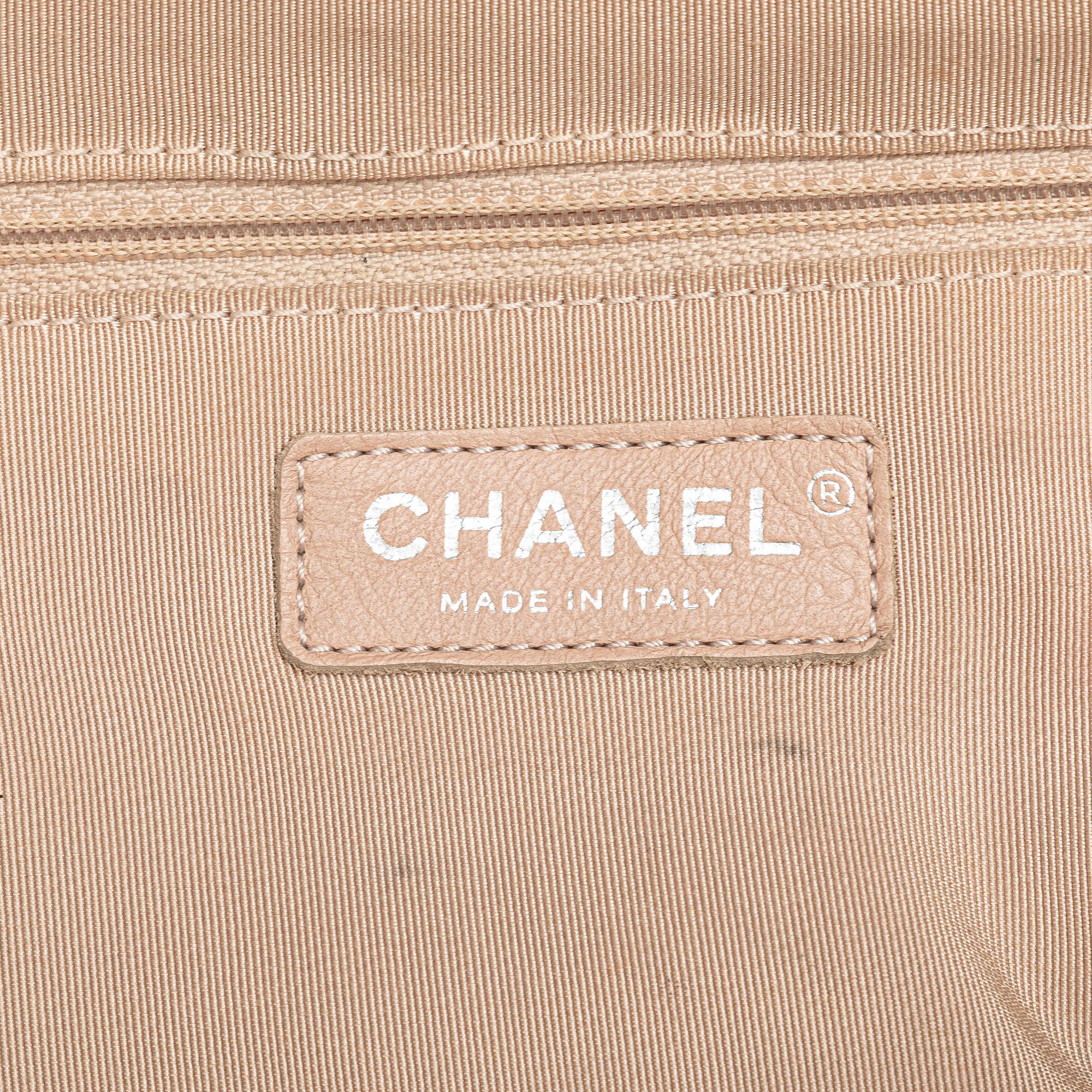 Chanel Canvas La Pausa Bay Shopping Tote